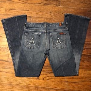 7 For All Mankind Jeans ‘A’ Pocket bootcut size 26